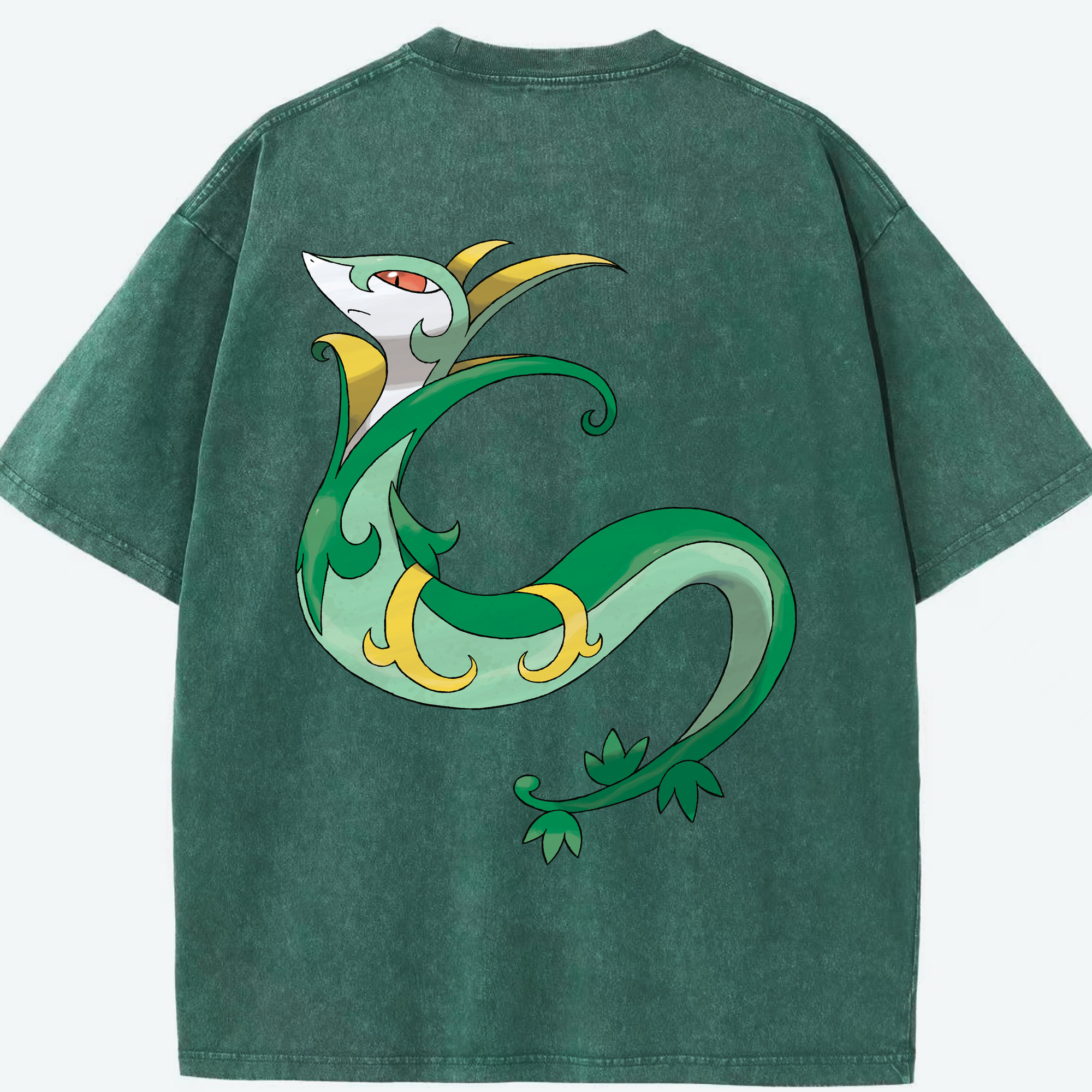 （画像用） ポケットモンスター Pokémon 綿100% ヴィンテージ風 半袖Tシャツ（背面プリント）